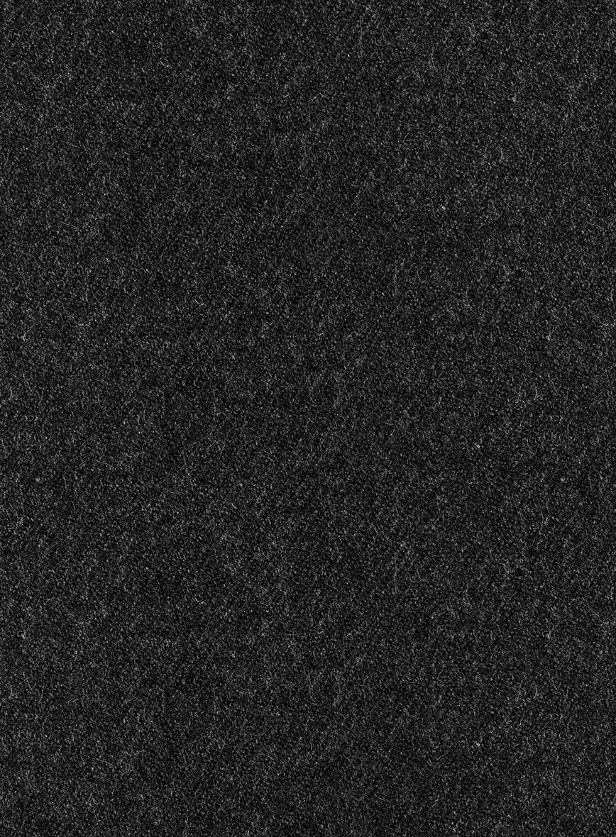 Highlander Heavy Heritage Charcoal Tweed Pea Coat