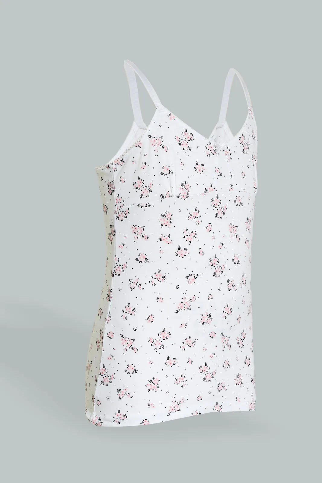 Pink/White Floral Cami Set (Pack of 2)
